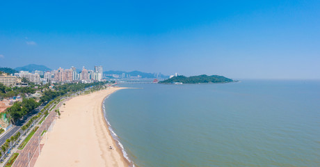 Scenic View of Zhuhai Seaside Park, Guangdong Province, China