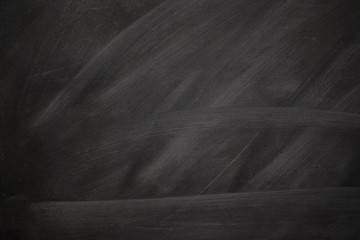 Abstract texture of chalk rubbed out on blackboard or chalkboard background, can be use as concept for school education, dark wall backdrop , design template , etc.