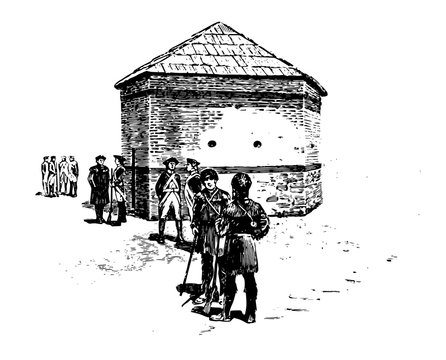 Fort Pitt vintage illustration