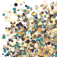 Colorful Universe Distribution Computational Generative Art background illustration