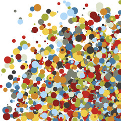 Colorful Universe Distribution Computational Generative Art background illustration