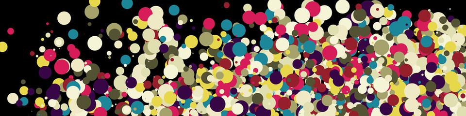 Colorful Universe Distribution Computational Generative Art background illustration