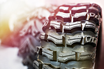 New tire for ATV