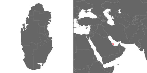 Map with location