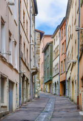 Fototapeta na wymiar Street in Vienne, France
