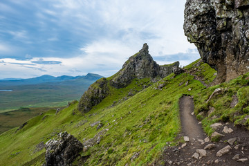 Wandern auf dem Skye Trail entlang der Trotternish Ridge