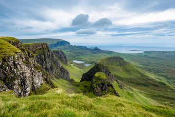 Hügellandschaft auf der Isle of Skye