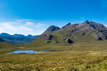Die Cuillin Ridge auf der isle of Skye