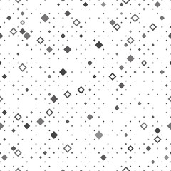 Black dots on white background. Abstract seamless pattern.