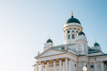 Fototapeta na wymiar Helsinki cathedral in Helsinki, Finland