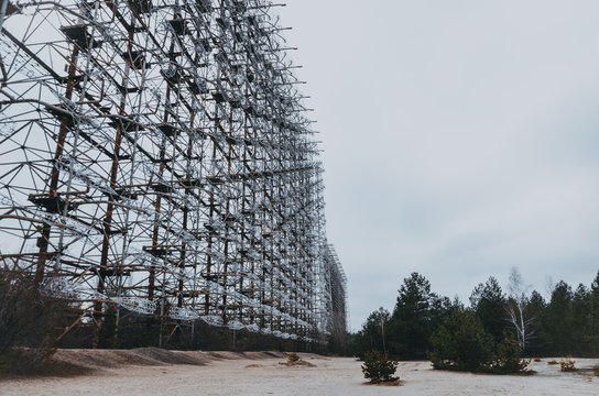chernobyl-2 - Soviet over-the-horizon OTH radar system of the missile defense. Chernobyl, Pripyat