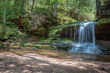 Lost Creek Falls near Cornucopia Wisconsin