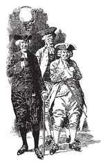 Tories, vintage illustration © Morphart