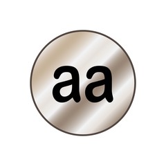 Initial Letter Logo AA Template Vector Design