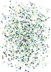 Naklejka premium Colorful Universe Distribution Computational Generative Art background illustration