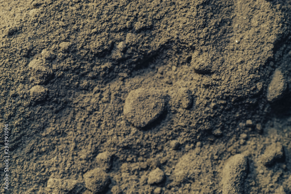 Poster Close up beautiful gray mixture background texture. Macro view.