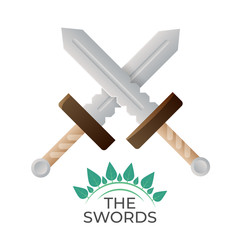 Crossed swords logo