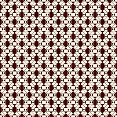 Ethnic style seamless pattern with geometric figures. Native americans ornamental abstract background. Tribal motif.