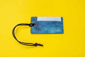 paper label without text