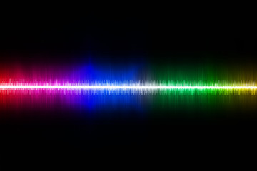  abstract background Beautiful colors of the sound waves. aesthetic design.
