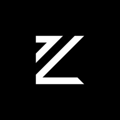Z Letter Logo concept. Creative Minimal Monochrome Monogram emblem design template. Graphic Alphabet Symbol for Corporate Business Identity. Creative Vector element