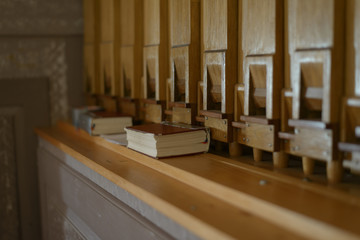 wood pipes organ