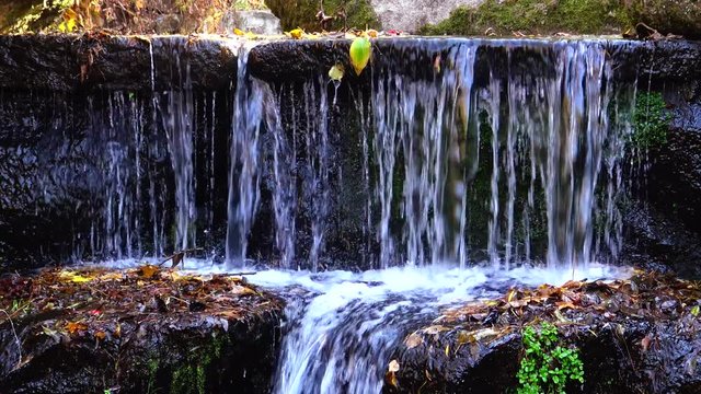Waterfall in Sofievsky Park, Uman, Ukraine