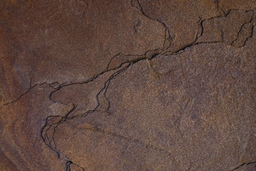 Abstract closeup view of sand on rocks