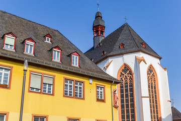 Fototapeta premium Windows of the Carmelite church in Boppard, Germany