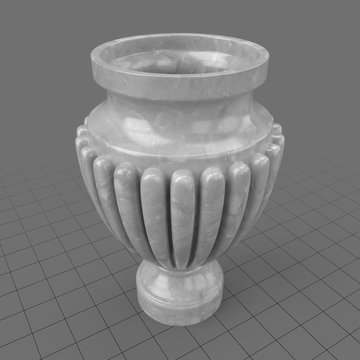 Marble garden urn 8