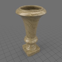 Marble garden urn 6