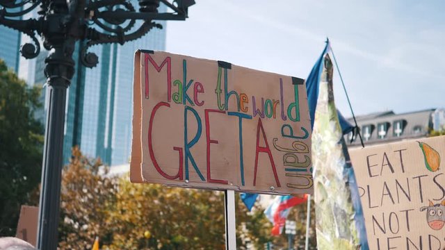 World Climate Strike Protests by Fridays for Future in Germany