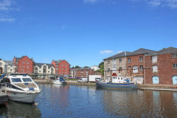 Fototapeta premium Exeter Quay Canal Basin, Devon