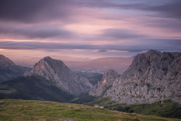 urkiola natural park, basque country, spain