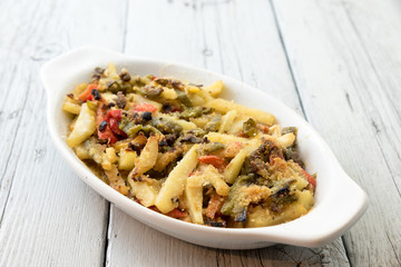 Tasty dish of ratatouille