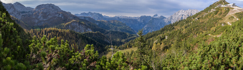 Blick vom Jenner nach S&uuml;den im Herbst