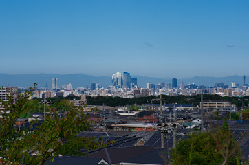 名古屋駅のビル群