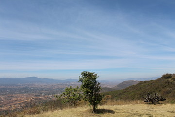 Obraz premium sobre montañas