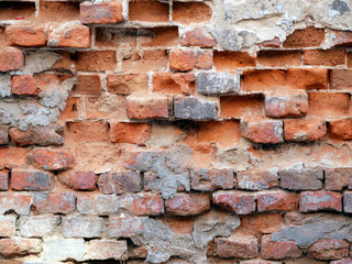 Old brick wall texture - grunge background