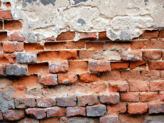 Old brick wall texture - grunge background