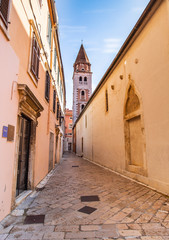 Fototapeta na wymiar City of Zadar in Croatia
