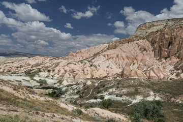 Rose Valley in Cavusin Village, Cappadocia, Nevsehir, Turkey