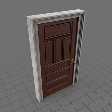 Wooden door