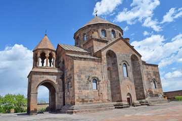 Fototapeta na wymiar Photo of Saint Hripsime Church, Vagharshapat, Armenia