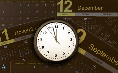 Clock and calendars