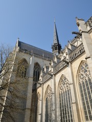 Sight of church in Leuven, Belgium