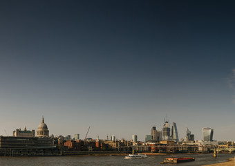 Fototapeta na wymiar City of London - the UK's financial hub