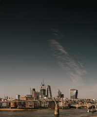 Fototapeta na wymiar City of London - the UK's financial hub