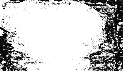 Scratched Frame. Grunge Urban Background Texture Vector. Dust Overlay. Distressed Grainy Grungy Framing Effect. Distressed Backdrop Vector Illustration. EPS 10.