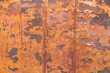 rusty metal sheet - surface texture